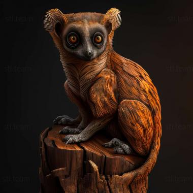 3D model Pachylemur (STL)